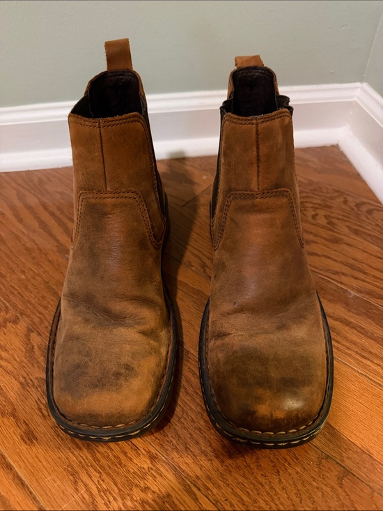 Born Men’s Tan Brown Suede Chukka Boots main image 4